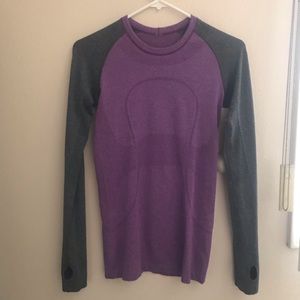 Lululemon swiftly long sleeve size 4